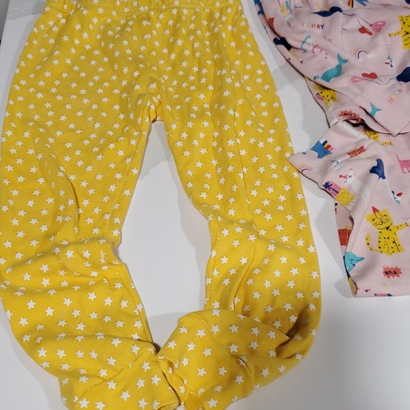 Carter's 4 Piece Pajama  Bundle 2 Sets Size 4 - Picture 3 of 7